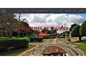 University of Toliary's Website Screenshot