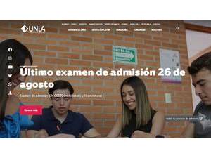 Universidad Latina de America's Website Screenshot
