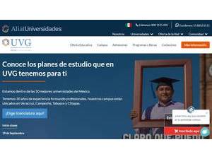 Universidad Valle del Grijalva S.C.'s Website Screenshot