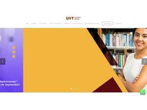 Valle de Toluca University's Website Screenshot