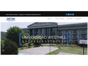 Universidad Westhill's Website Screenshot