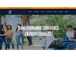 Universidad Catolica Redemptoris Mater's Website Screenshot