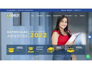 Universidad Iberoamericana de Ciencia y Tecnologia's Website Screenshot