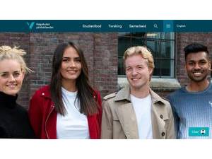 Høgskulen på Vestlandet's Website Screenshot