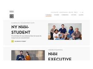 Norges Handelshøyskole's Website Screenshot