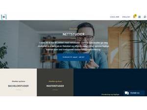 Handelshøyskolen BI's Website Screenshot