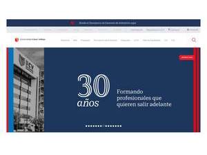 Universidad César Vallejo's Website Screenshot
