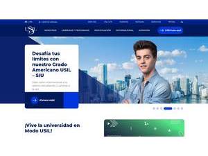 Universidad San Ignacio de Loyola's Website Screenshot