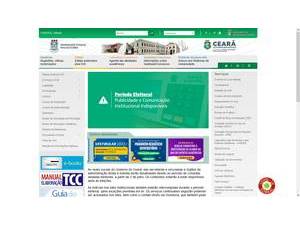 Universidade Estadual Vale do Acaraú's Website Screenshot