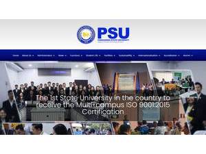 Pangasinan State University's Website Screenshot