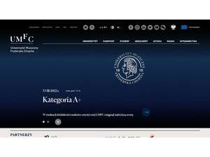 Uniwersytet Muzyczny Fryderyka Chopina's Website Screenshot