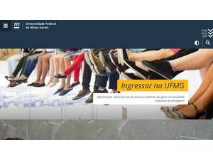 Federal University of Minas Gerais's Website Screenshot