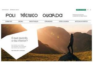 Instituto Politécnico da Guarda's Website Screenshot