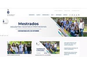 Instituto Politécnico de Castelo Branco's Website Screenshot
