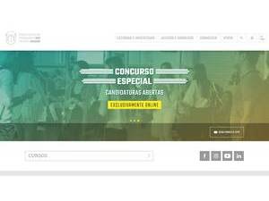 Universidade Fernando Pessoa's Website Screenshot