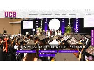 Universidad Central de Bayamón's Website Screenshot