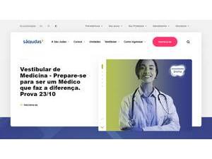 São Judas Tadeu University's Website Screenshot