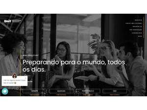 Tiradentes University's Website Screenshot