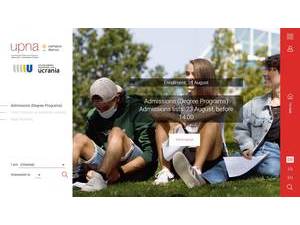 Universidad Pública de Navarra's Website Screenshot