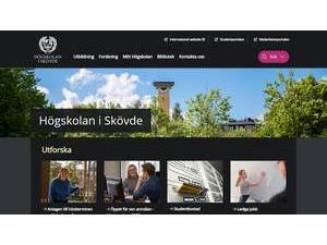 Högskolan i Skövde's Website Screenshot