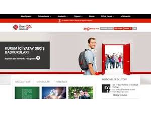 Istanbul Kültür Üniversitesi's Website Screenshot