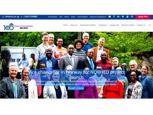 Uganda Christian University's Website Screenshot