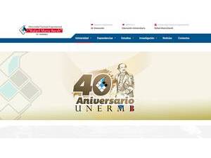 Universidad Nacional Experimental Rafael Maria Baralt's Website Screenshot