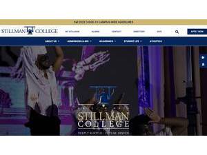 Stillman College's Website Screenshot