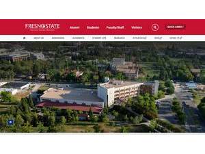 California State University, Fresno's Website Screenshot