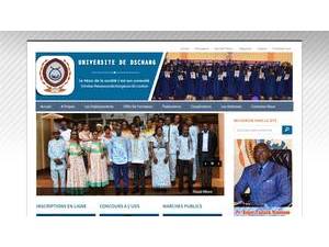 Université de Dschang's Website Screenshot