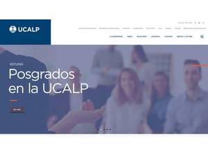 Universidad Católica de La Plata's Website Screenshot