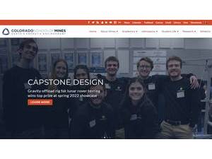 Colorado School of Mines's Website Screenshot