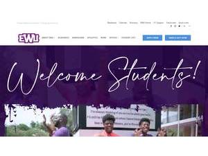 Edward Waters University's Website Screenshot