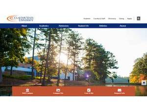 Clayton State University's Website Screenshot