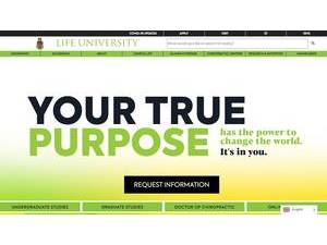 Life University's Website Screenshot