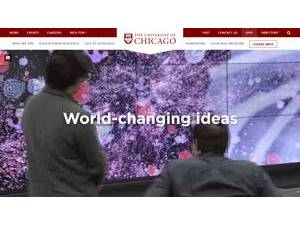 University of Chicago's Website Screenshot