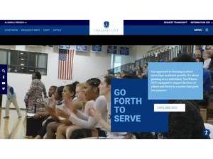 Oakland City University's Website Screenshot