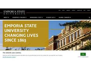 Emporia State University's Website Screenshot