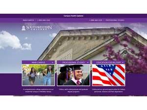 Southwestern College's Website Screenshot