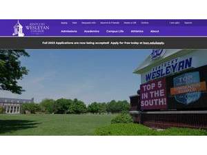 Kentucky Wesleyan College's Website Screenshot