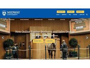 Midway University's Website Screenshot