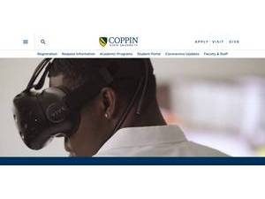 Coppin State University's Website Screenshot