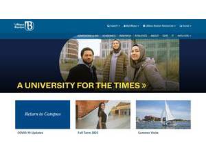 University of Massachusetts Boston's Website Screenshot