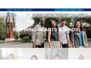 Trinity Western University's Website Screenshot