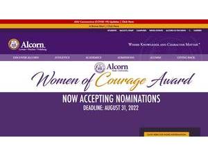 Alcorn State University's Website Screenshot