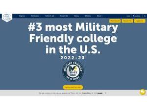 Columbia College's Website Screenshot