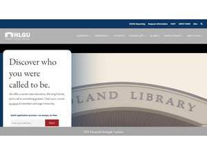 Hannibal-LaGrange University's Website Screenshot