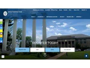 Westminster College, Missouri's Website Screenshot
