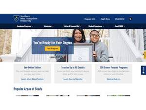 Southern New Hampshire University's Website Screenshot