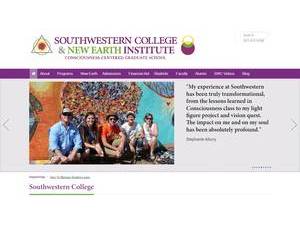 Southwestern College, Santa Fe's Website Screenshot